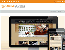 Tablet Screenshot of creativesolutionsnyc.com